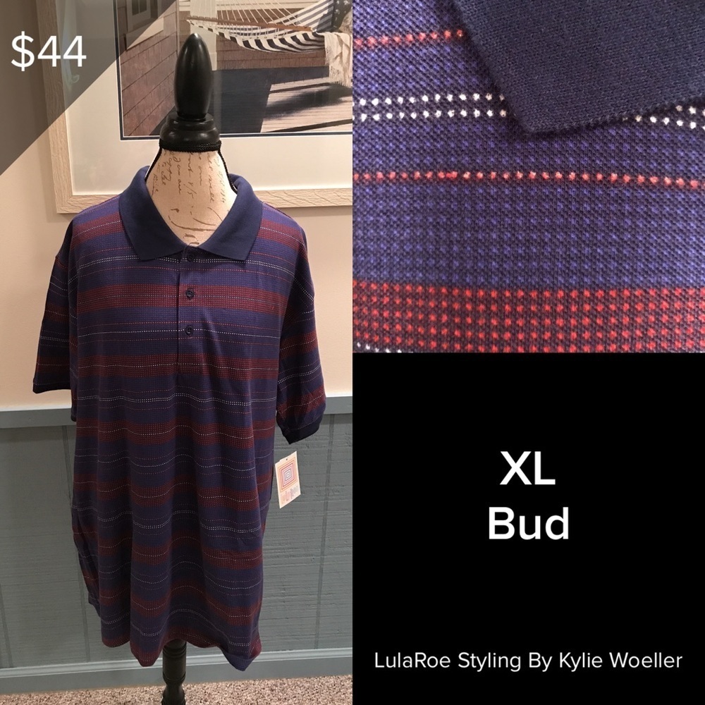 Lularoe Polo- bud size xl
New with tags